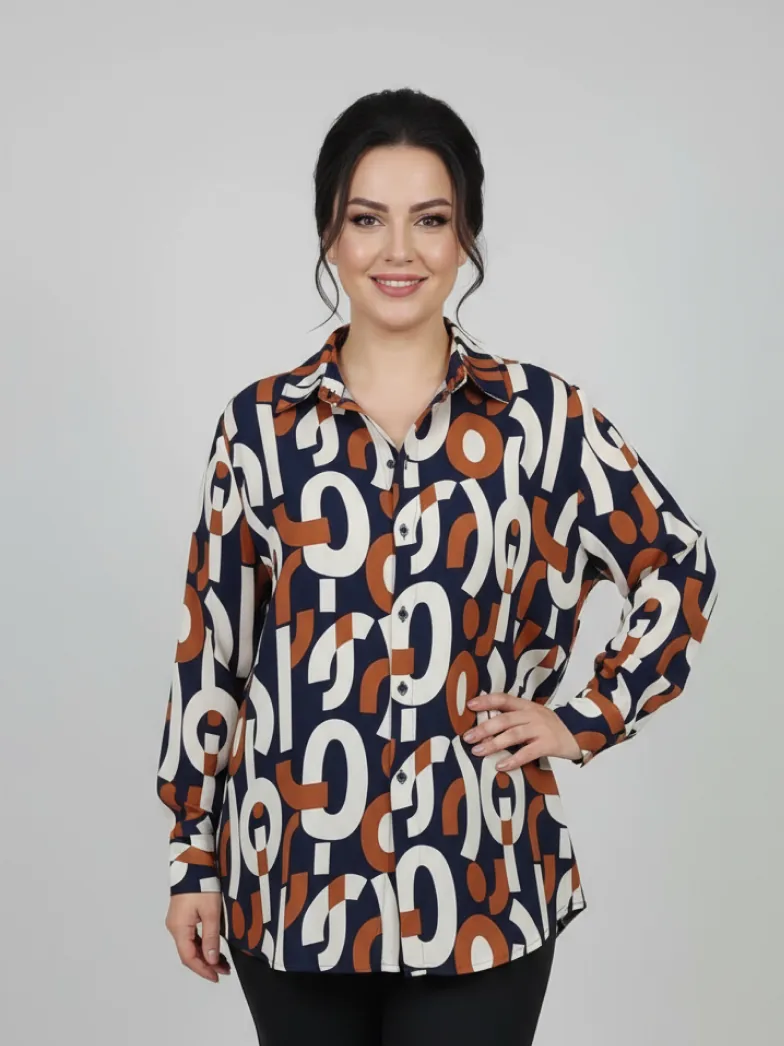 Блуза "Абстрактная магия" - фото 1