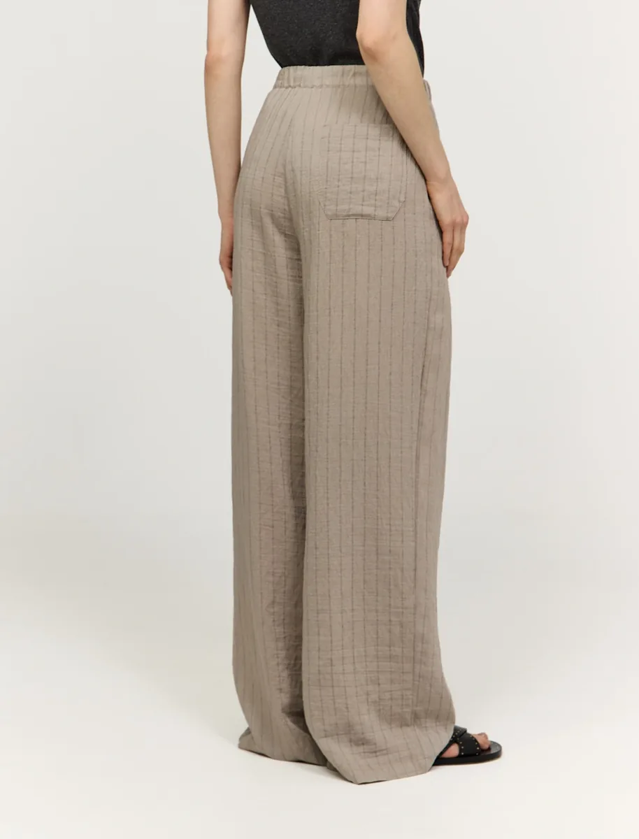 Брюки "Бежевый шепот" - фото 5