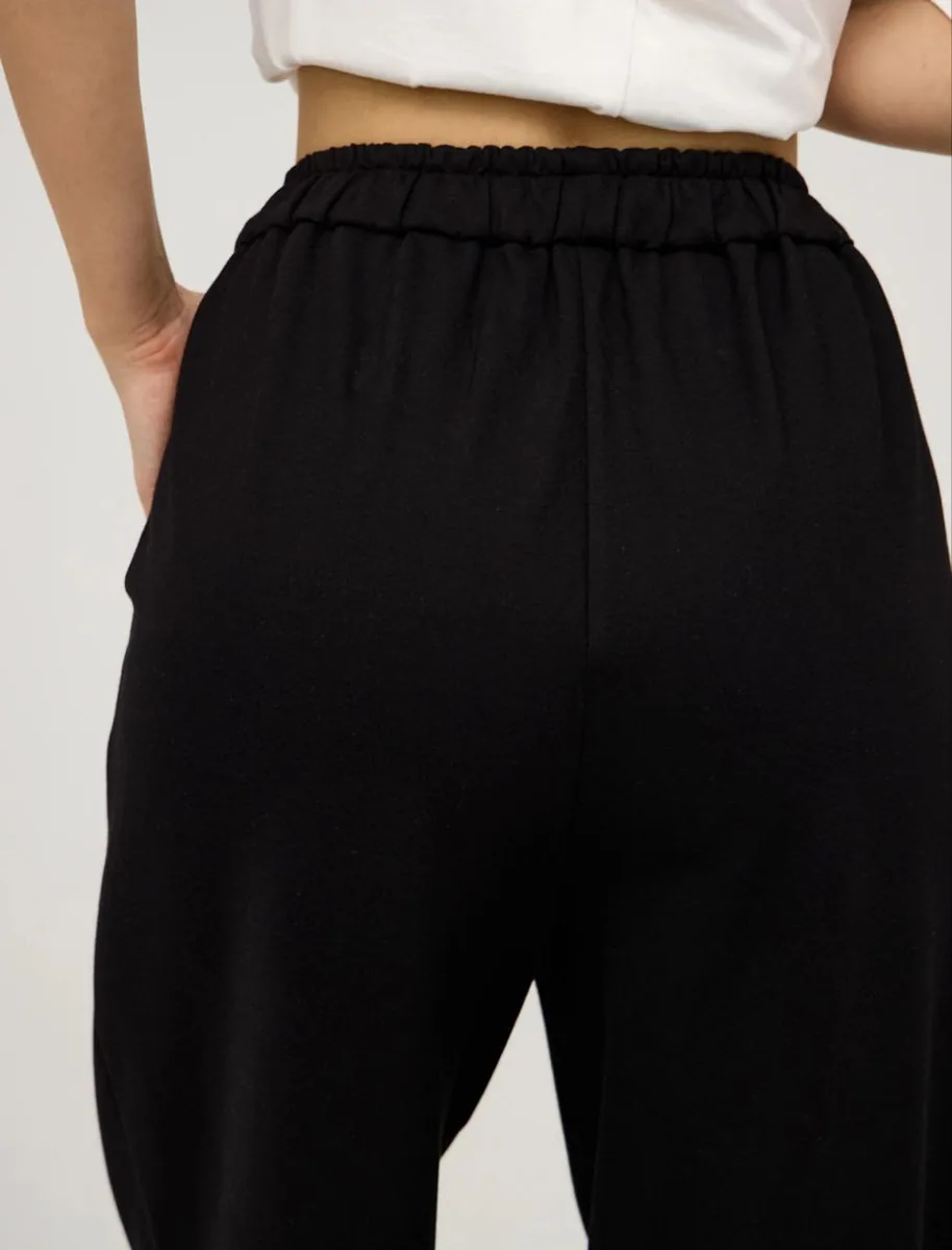 HASS FASHION Брюки широкие на кулиске оверсайз - фото 6