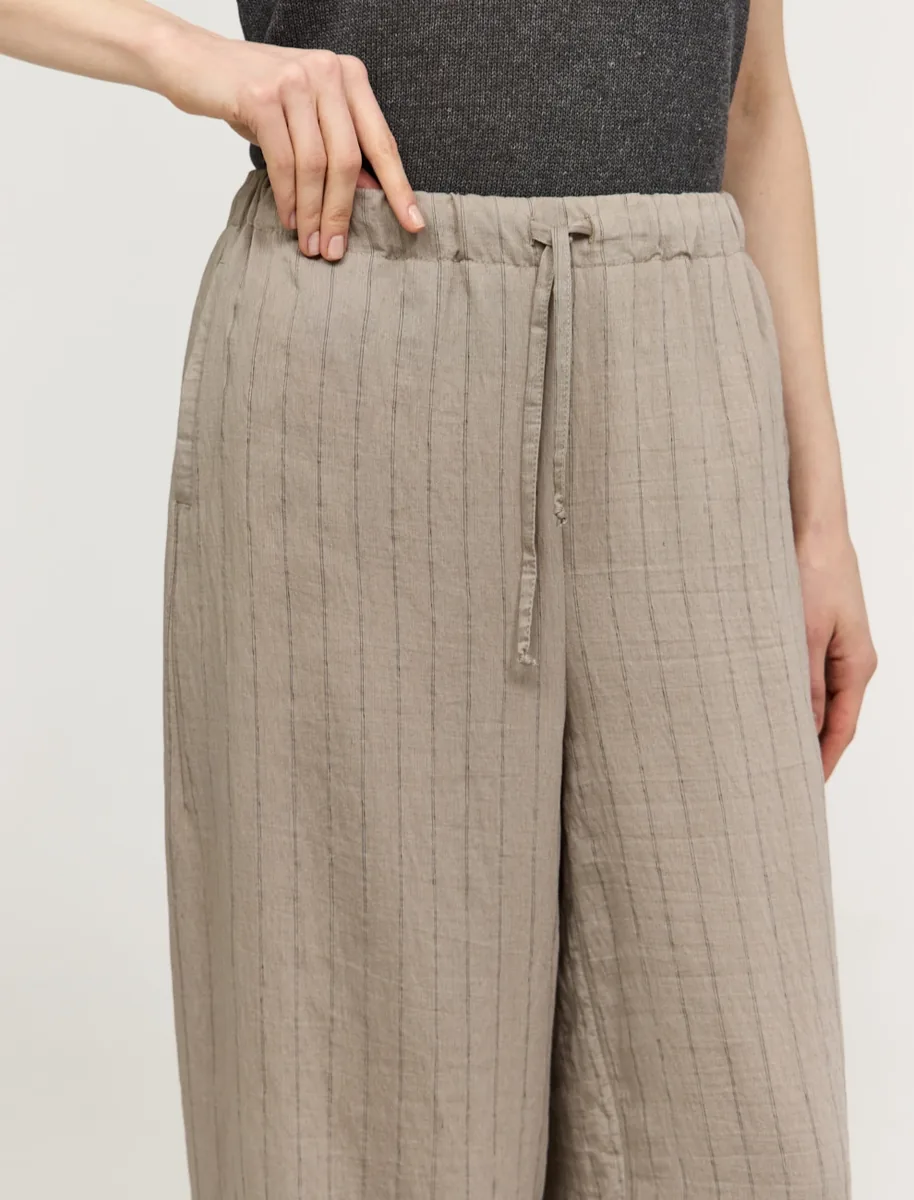 Брюки "Бежевый шепот" - фото 3