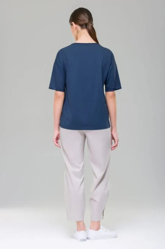 Футболка HELMIDGE тёмно-синяя - фото 3