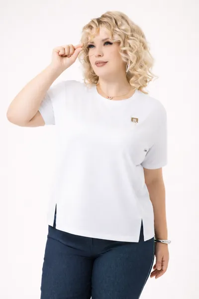 Белоснежная классика Футболка