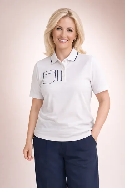 Рубашка-поло женская HELMIDGE