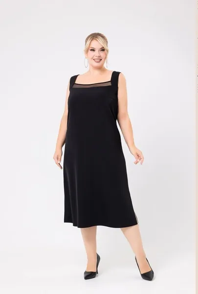 Платье «Черная линия»