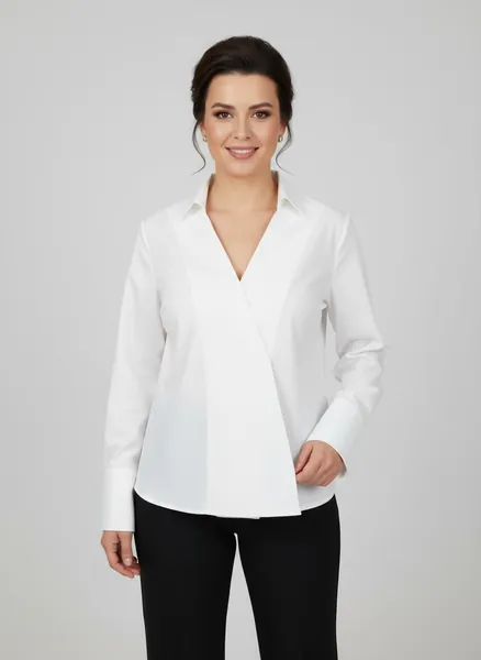 Блуза "Белоснежная классика"
